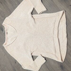 Free People longline knit pullover tunic sweater